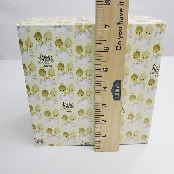 Christmas Ceramic Twelve Days Of Christmas Precious Moments Music Box 1998 Retro - Picture 10 of 10